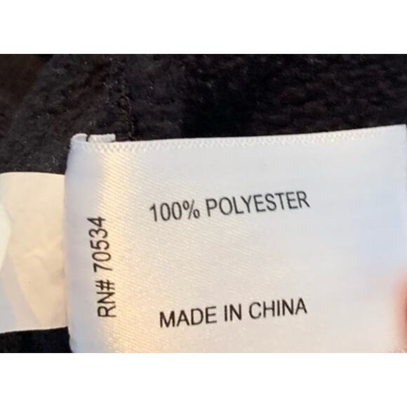 Orvis quarter zip fleece size women's large, black - Picture 6 of 6